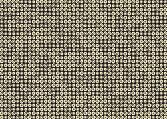 Abstract Geometric Pattern generative computational art illustration
