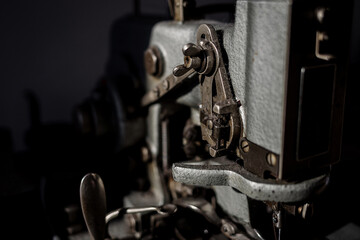 old sewing machine