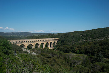 Fototapeta premium Pont du Gard aqueduct