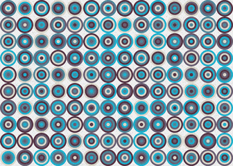Abstract Geometric Pattern generative computational art illustration