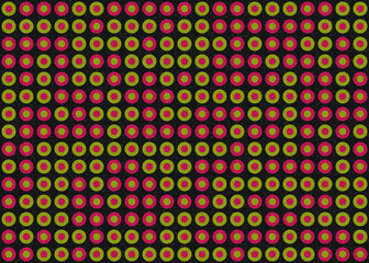 Abstract Geometric Pattern generative computational art illustration