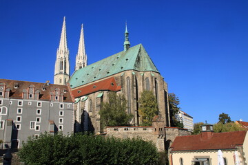 Fototapeta na wymiar Pfarrkirche St. Peter und Paul in Görlitz in Sachsen
