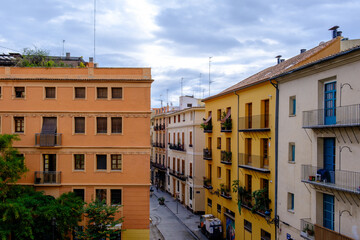 Edificios antiguos centro historico de Valencia