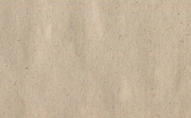 Light textured beige background, banner with an empty space for insertion, smooth kraft paper