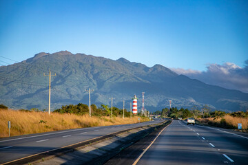 Vista del Volcán Barú en la provincia de Chiriquí en Panamá