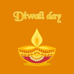 Dawali, Festival illustration design background, festival candles, mandala candles and incandescent lamps in the middle. indian festivals and celebrations