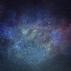 Night sky with stars as background. Universe