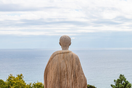 Roman emperor looking to the sea of Tarraco, current Tarragona