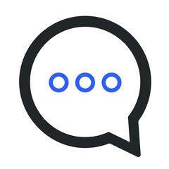 chatting, messaging icon design vector