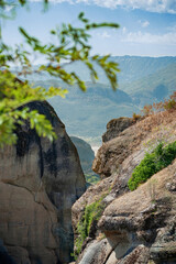 Meteora mountains