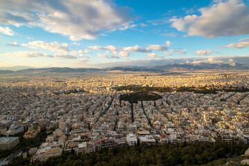 Athens, Greece - Panoramic Cityscape