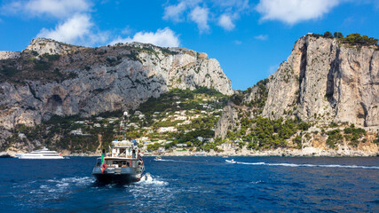 Obraz premium The beautiful Capri, Italy