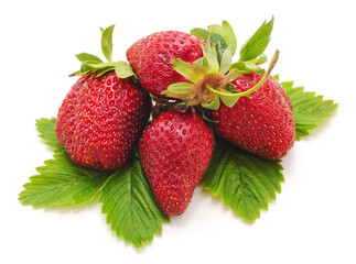 Large fresh strawberry.