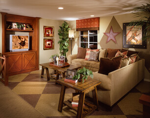 Living room Interior Design of Home