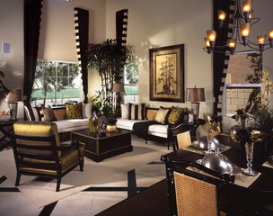 Living room Interior Design of Home
