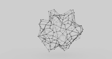 3D wireframe render 