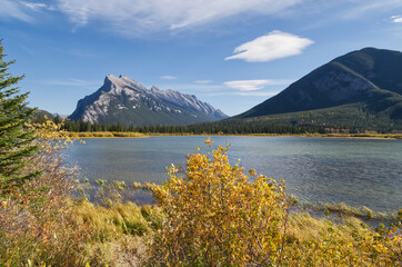 Vermillion Lakes on an Autumn Day