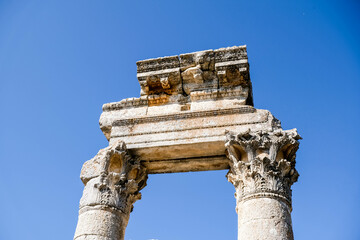 Zeus Olbios Temple, ancient Anatolian architecture of the Hellenistic period in the Roman province...