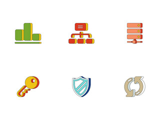 Simple Set Related Vector Flat Icons. Contains such Icons as buildings, symbols, business, users, and more. Editable Stroke.