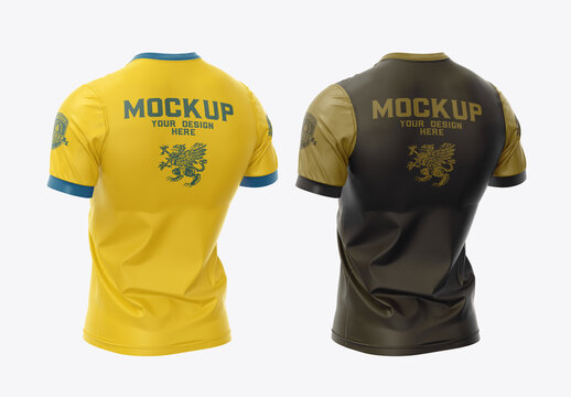 Men&rsquo;S Sports T-Shirt Mockup