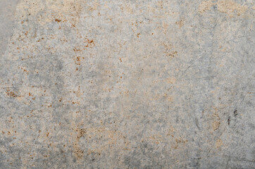 Galvanized metal closeup background texture with scratches and spots 