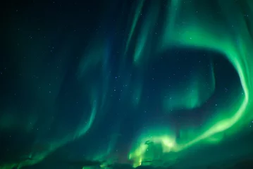 Kussenhoes aurora Borealis northern lights in Lapland © Dimitri