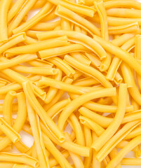 italian pasta (macaroni) isolated on background