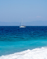 sailboat on the sea
