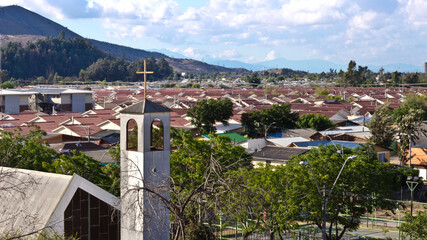 Iglesia de las Palmeas, San Bernardo, Chile. 