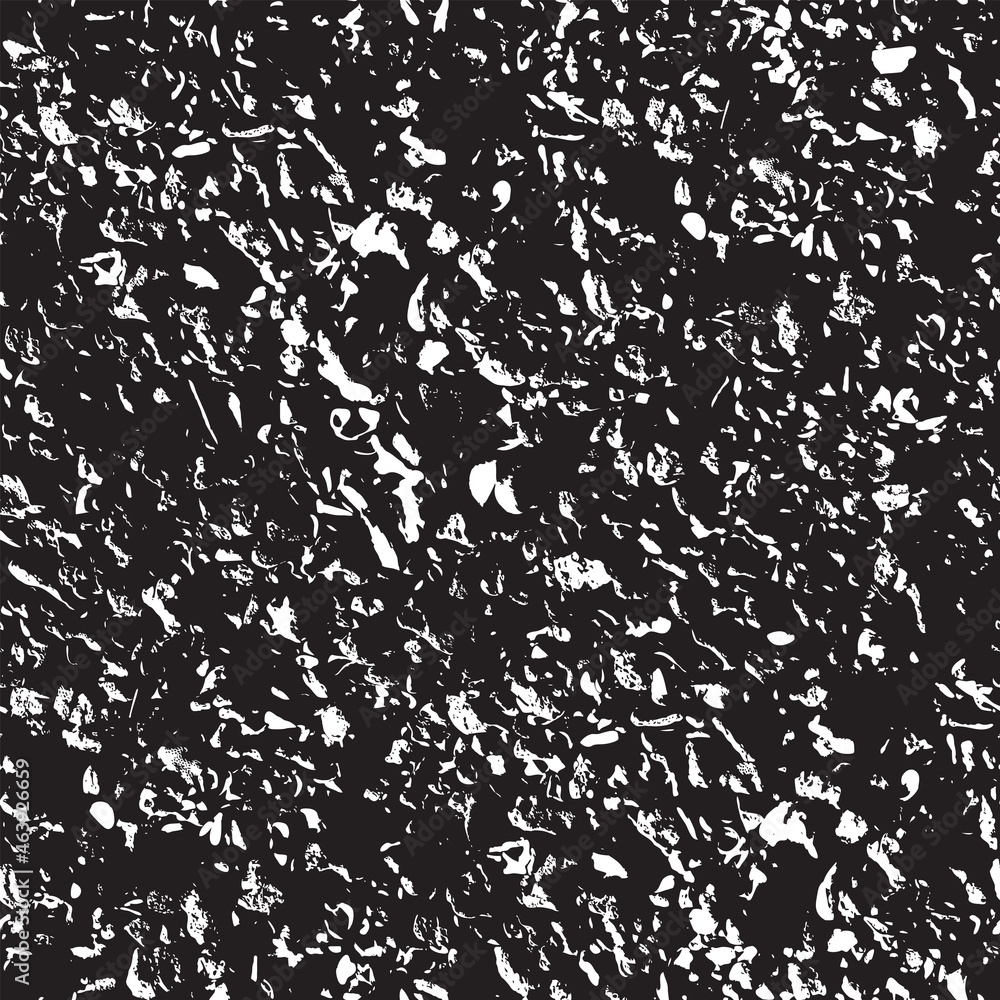 Poster black and white vector background with rough texture in grunge style. abstract seamless pattern simi