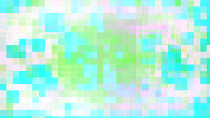 Abstract glitch art background image.