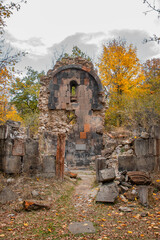 ruins of an ancient temple