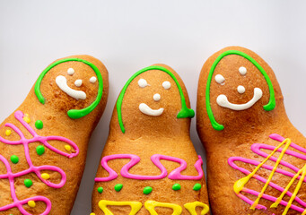 Traditional Guaguas de pan from Ecuador, a typical day of the dead bread shaped like a doll and...