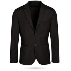 Men black jacket, suit on a white background. Mens jacket isolated on white with clipping path.