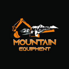 Illustration Vector Graphic of Excavator logo design