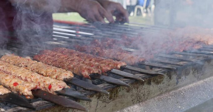 Turkish kebab barbecue adana city fest