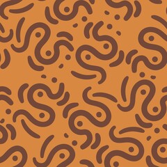 brown abstract seamless pattern creative vintage design background vector illustration