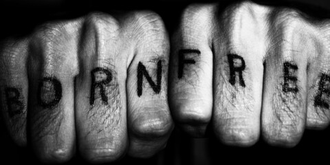 hand of the person with tatto