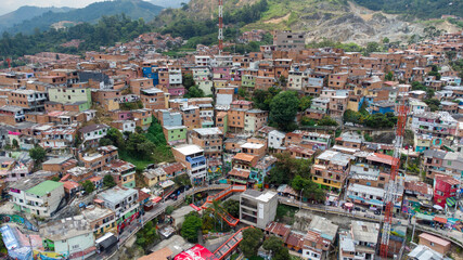 Comuna 13 in medellin colombia 