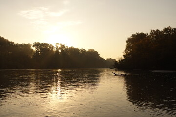 Sunrise!! morning on the river photo landscapes