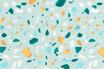 Aesthetic background, Terrazzo pattern, abstract design