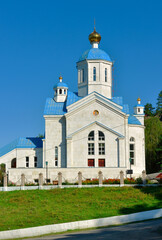 Marble church in the village of Blue
