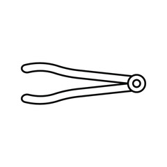 tongs icon. sign design. vector illustration