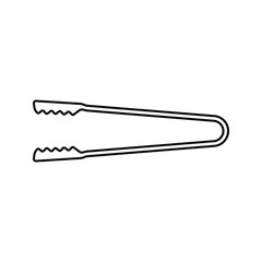 tongs icon. sign design. vector illustration