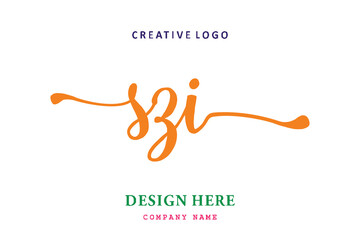 SZI lettering logo is simple, easy to understand and authoritative