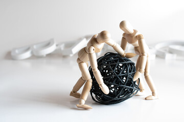 力を込めて転がす