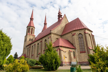 Fototapeta premium старый красивый костел