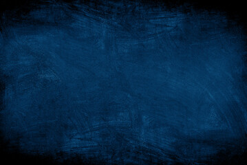 Abstract beautiful navy blue antique wallpaper. Vignette dark color corner. Element design for stationary, billboard, website, social ad.