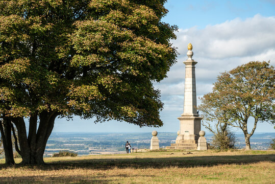 Coombe Hill and Boer War Memorial,The Chilterns,Buckinghamshire, England,United Kingdom.