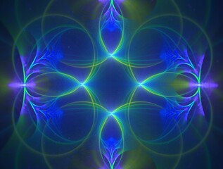 Imaginatory fractal abstract background Image